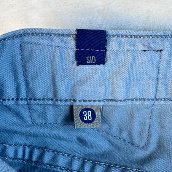 Citizens Of Humanity Mens Straight Leg Light Blue Pants Sz 38 Preppy Comfy Pants - Picture 8 of 12